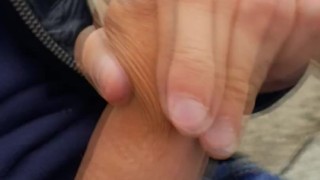 HOT PUBLIC Masturbation on Highway
