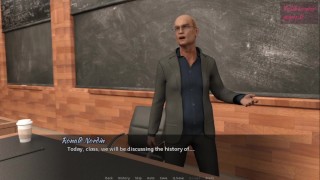 Fetish Locator Week 2 Part 1 (READ ALOUD w/ in game voices & sound)Lesbian Maria sucks dick in class