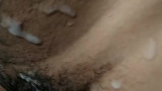 Hot guy jacking off and cums on himself