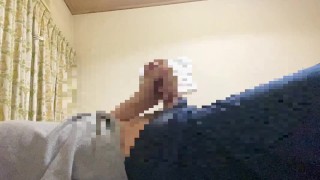 【20代素人男子】いつもの恥ずかしいオナニー姿を撮影してみた！