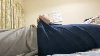 【20代素人男子】いつもの恥ずかしいオナニー姿を撮影してみた！