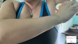 Removing antiperspirant armpit fetish - glimpseofme
