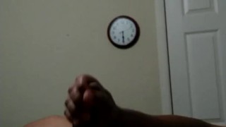 Masked muscle daddy fingers his ass and jacks his dick part 1