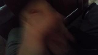 Throbbing white cock