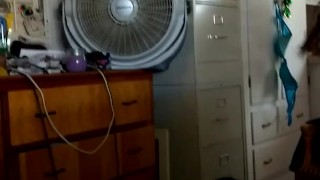 Caught jacking off to roommate changing part 1