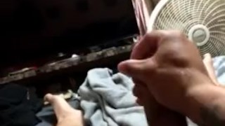 Big cock shooting a big load