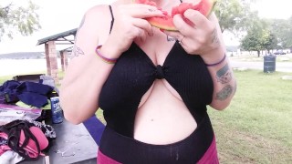 Watermelon Tits!