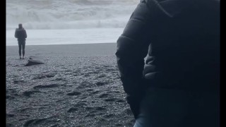 Nude KATLA Show Location Iceland Vik - big ass