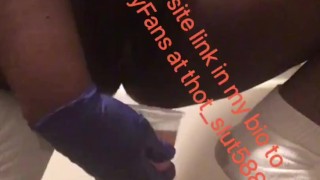 Sexy black girl turns her piss into huge bubbles (piss bubbles)(Piss Fetish) (make this go viral