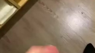 Jacking Off In Hotel Room