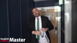 Suited hotel manager orders you to use dildos & to jerk for him POV PREVIEW