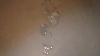 I shoot my cum over the floor (9 ropes of cum)