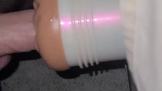 First time with autumn falls fleshlight