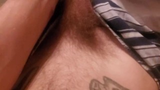 Wake up next to a big white cock ready to fuck