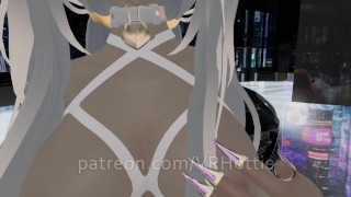 Fuck On Car Hood Blonde White Hair Lace Pussy Piercing Blowjob Mouth Gag Choker Ass POV Lap Dance