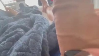 “You like this Dick on your face? Huh?” Playing with uncut cock and vocal.