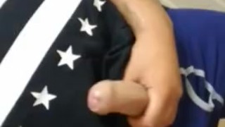 Quick jerk off session 