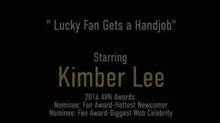 Beautiful Kimber Lee Strokes Your Dick With Smooth Gloves!
