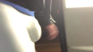 on a BUSY STREET BULGING out of THOSE COMPRESSION SHORTS after GYM