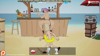 Fuckerman:Nude Beach And Sexy Girls With Huge Tits-Ep12