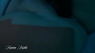 Fucking my wet pussy with my big black dildo. Pussy teasing and female edging