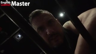 Hot DILF with fat ass farts on caged slave POV PREVIEW