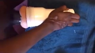 Cumming in my Fleshlight over and over.. and over