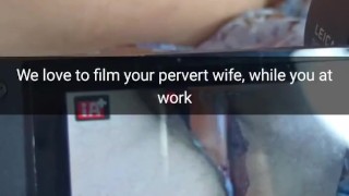 We film some bareback home porn with your wife, when you all day on work hubby! -Cuckold Snapchat