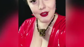 Pegging encouragement JOI in Latex