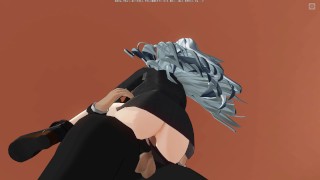 3D HENTAI stepsister invited a classmate to have sex