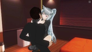 3D HENTAI stepsister invited a classmate to have sex