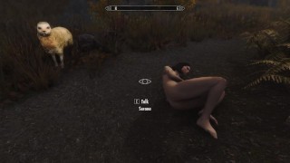 Skyrim - Serana Pussy Rubbing and Fingering
