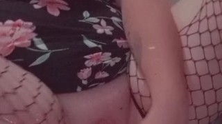 Quick tease playing with my tight pussy