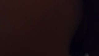 Stepsis first try with anal big toy at motel! 