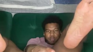 Cucumber and dildo fun 
