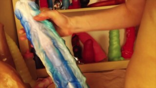 Beautiful Giant Seahorse Dildo by Hankeys Toys