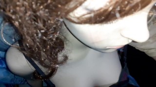 Mannequin gives me a titjob with clothes on