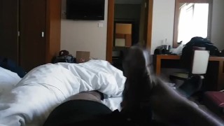 Black cock cumshot! Virginia