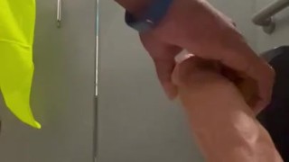 Horny at work bathroom special