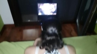 Fucking watching porn