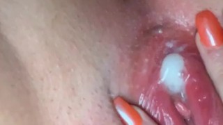Cream pie pussy
