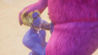 Furry twink deepthroat cock [yiff party]