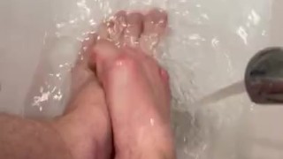 Washing these Dirty Feet