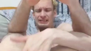 Spitting and Fingering my small skinny ass fast cause I felt very wet
