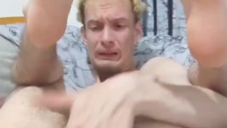 Spitting and Fingering my small skinny ass fast cause I felt very wet