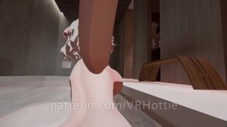 Slut Special Spa Love Massage Room Choker Personal Pool Blowjob Fucking Pink Hair POV Lap Dance