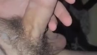 Cumming while masturbating 