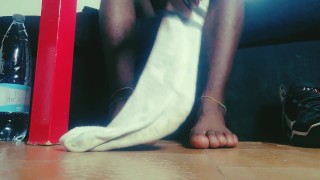 Do you want my foot? Lick it