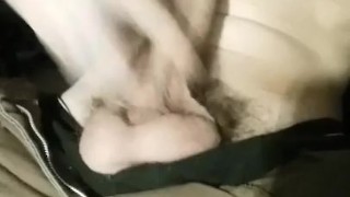 Taking out my big cock