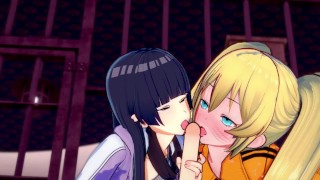 Hinata and Naruko in marriage duty! (REQUEST) (3DHentai) (Naruto) 